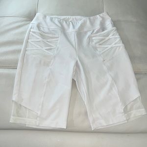 Tail white label mesh side golf shorts